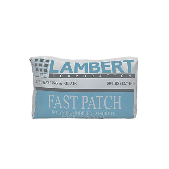 Lambert Corporation Lambco Fast Patch Concrete Patching Compound - 50 Lb. Bag