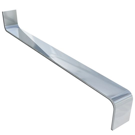Hohmann & Barnard 344 Z-Strap 1/4" x 1-1/2" Rigid Partition Anchor Hot Dipped Galvanized