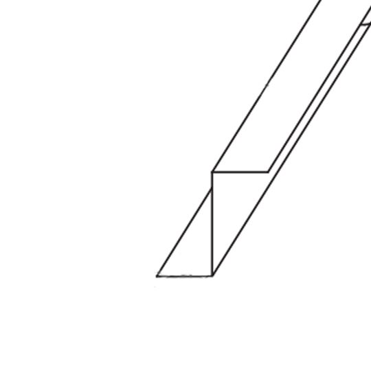 Coastal Metal Service Classic Z Closure — Metal Roofing — CCZCSTG