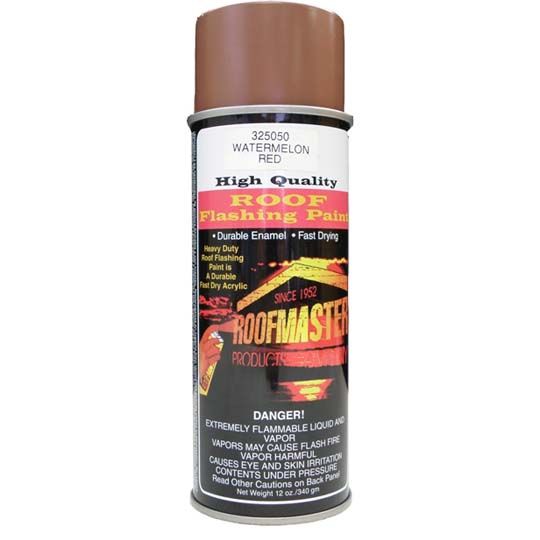 Roofmaster Roof Flashing Paint - 12 Oz. Spray Can — ROFFSPWR