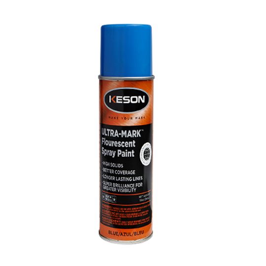 Keson Ultra-Mark Flourescent Marking Spray Paint - 20 Oz. Inverted Can — KESINVERTEDPAI