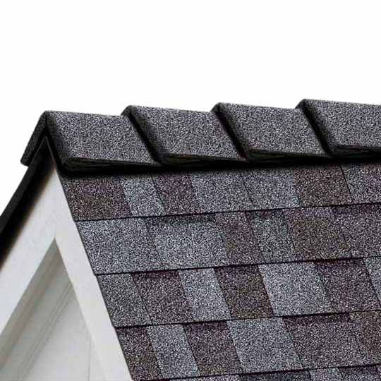 Owens Corning 10" DecoRidge Hip & Ridge Shingles - 20 Lin. Ft. Box — Hip & Ridge Shingles — OCFHRDRQG10