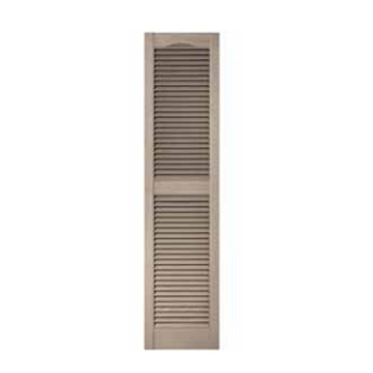 Mid-America 13-16-18 Louvered Shutter — MABLOU13WH