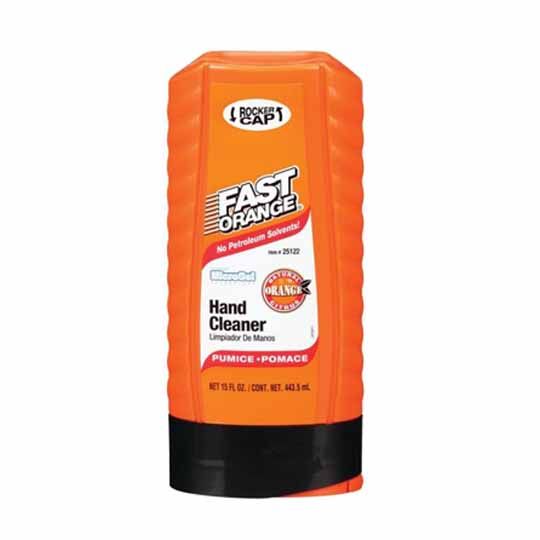 Permatex Fast Orange Pumice Lotion Hand Cleaner with Brush - 15 Oz.