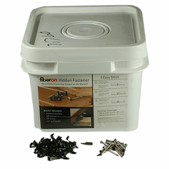 Fiberon Phantom Fasteners - Bucket of 900