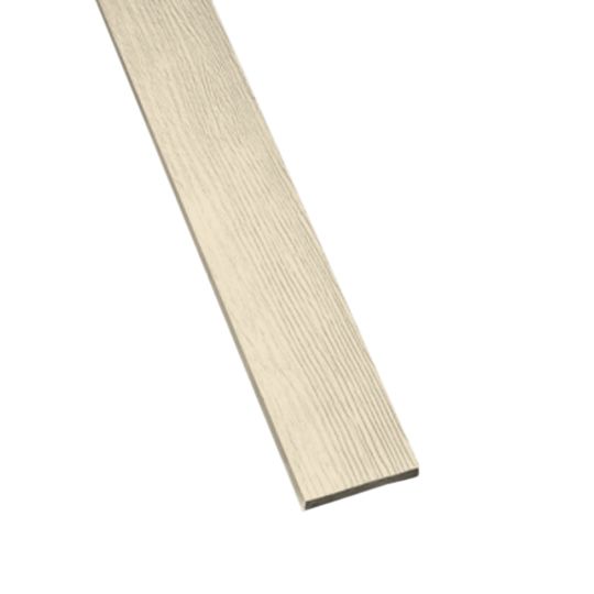 Allura 4/4" x 3" x 12' Reversible Woodgrain/Smooth Fiber Cement Trim — PFCAFCT44312DT