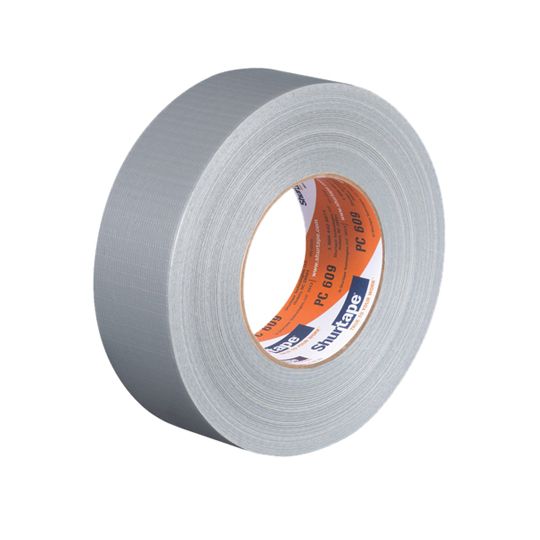 Shurtape Technologies 2" x 180' Pc 609 Performance Grade Co-Extruded Cloth Duct Tape — H2GPC609