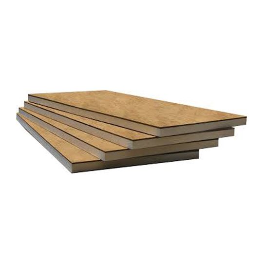 Rmax 4.125" ECOMAXci Fr Ply Foil Faced Foam Insulation with 5/8" Fr Cdx