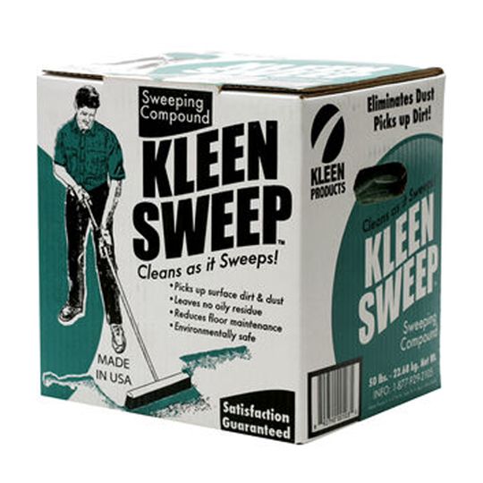 Fastenal Kleen Sweep Water Based Sweeping Compound - 50 Lb. Box