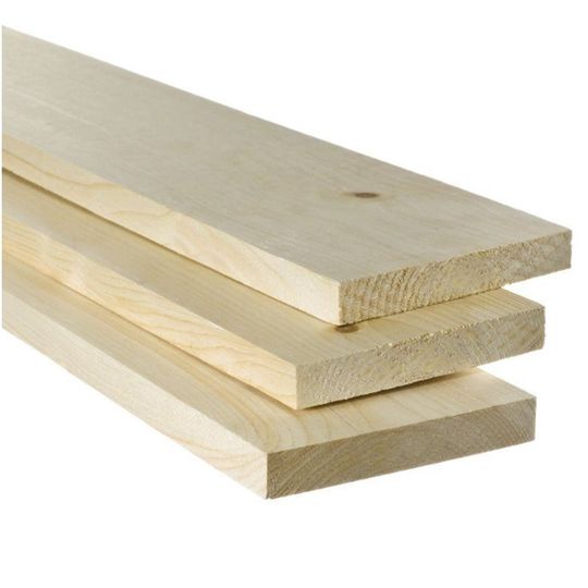 Quality Wholesale Building 1" x 6" x 10' Select Spruce