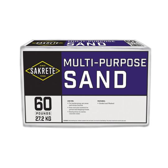 Sakrete All-Purpose Sand - 60 Lb. Bag