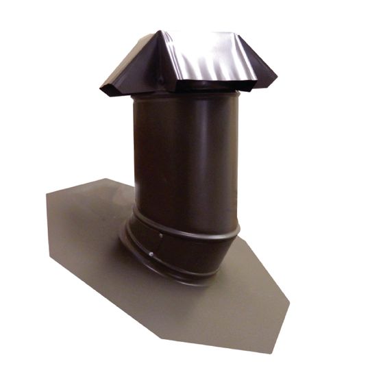 TRI-BUILT Multi-Pitch Galvanized Roof Jack — Flashings — TRISERJ8MPGVBR