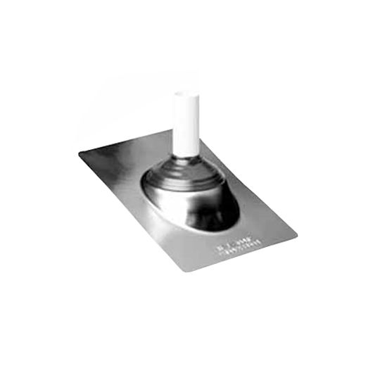 IPS 16" x 12" Multi-Size 3 in 4 (3 N 4) Aluminum Base Roof Flashing for 3" or 4" Vent Pipe — Flashings — IPSAB34