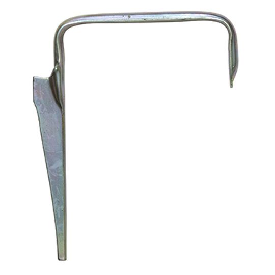 Berger Building Products 2" x 3" Square Galvanized Steel Sickle Hook for Wood