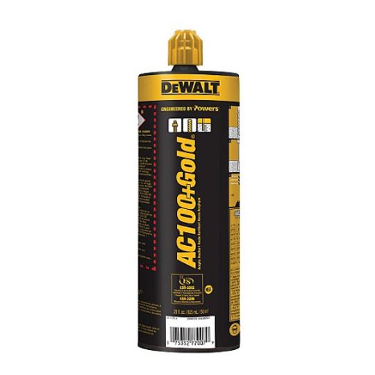 Powers Fasteners AC100+ Gold Vinylester Injection Adhesive Anchoring System - 28 Oz. Dual Cartridge