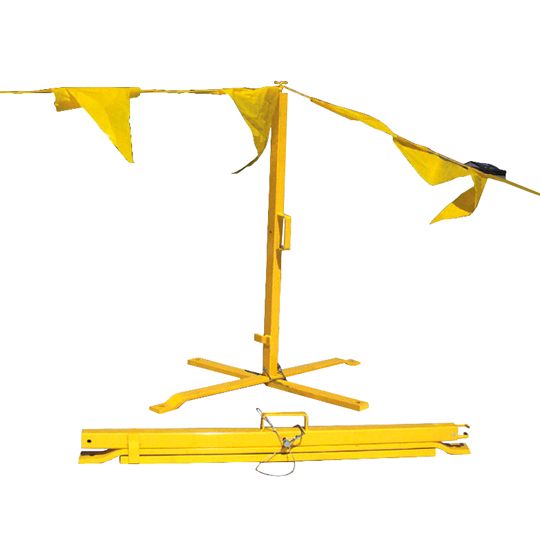 BlueWater Manufacturing KwikStand Portable Warning Line So