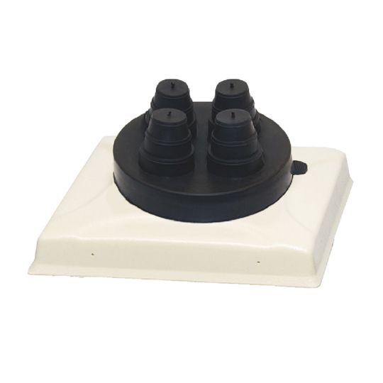 Portals Plus Pipe Portal with Small Cover & C-412 Cap