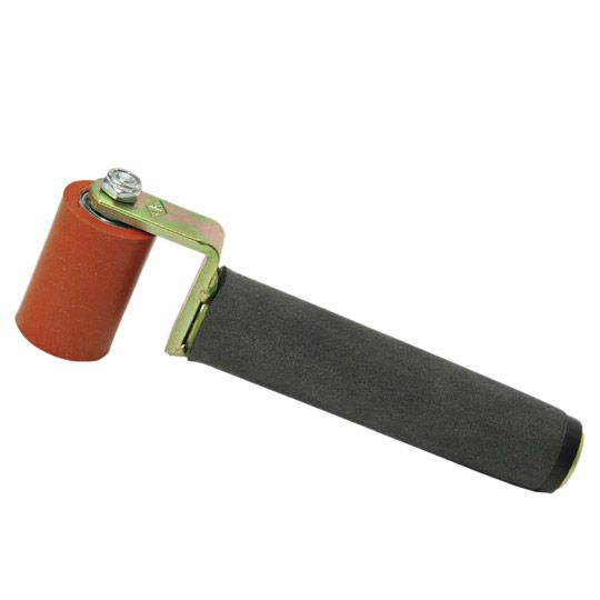 AJC Tools & Equipment 2" Seam-Master Silicone Seam Roller with Steel Handle