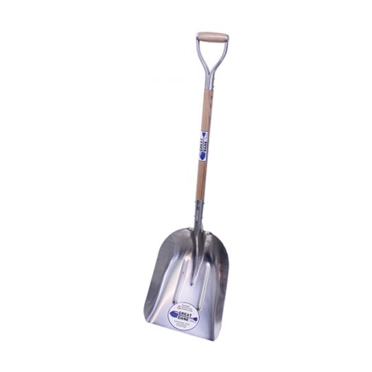 The Brush Man Aluminum Scoop with D-Grip Handle