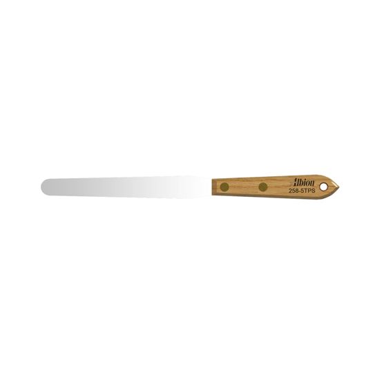 Albion Dispensing Solutions 1/2" Wide Classic Series Tapered Spatula with 5" Wide Blade