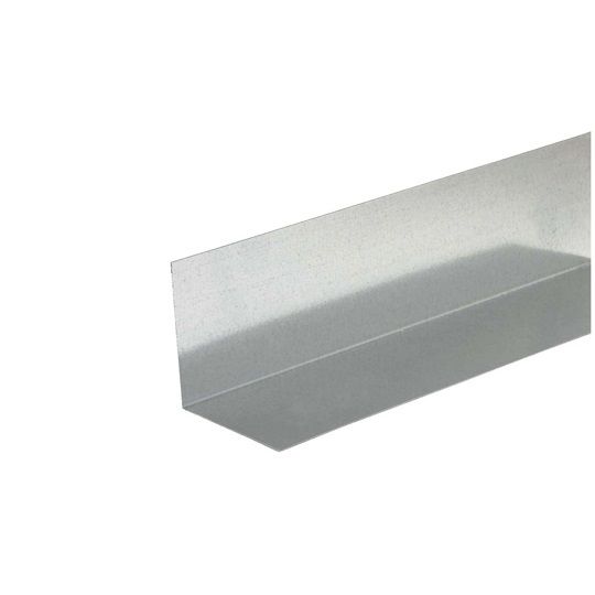 TRI-BUILT 26 Gauge x 4" x 4" 90° Edge Metal — Roofing Accessories — TRIES44BK26TB