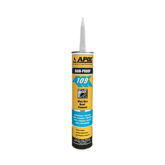 APOC 109 Rain-Proof Wet/Dry Roof Cement — Adhesives, Caulks & Sealants — GHOAP109TB