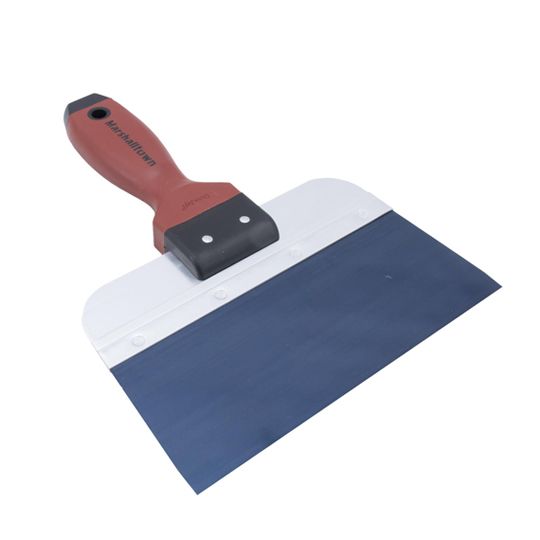Marshalltown 8" x 3" Blue Steel Taping Knife with DuraSoft Handle