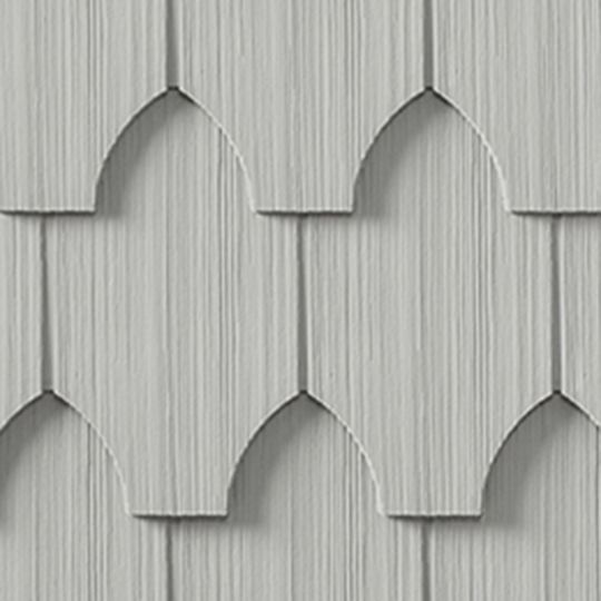 CertainTeed Siding Cedar Impressions Single 6-1/3" Polymer Octagon Edge Shingle Siding — CERCI6OCTSG