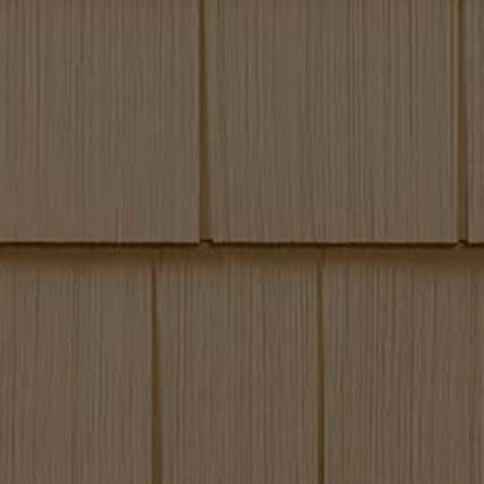 CertainTeed Siding Cedar Impressions Single 7" Perfection Polymer Shingle Siding - Cedar Grain Finish — CERCIS7PSSBR