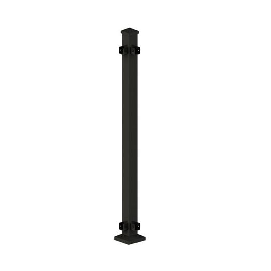 RDI Railing Dynamics 2" x 2" x 44" Excalibur Corner Post Assembly for 42" Rail with 2" Bottom Space