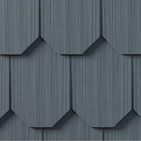 CertainTeed Siding Cedar Impressions Single 6-1/3" Polymer Octagon Edge Shingle Siding — CERCI6OCTPB