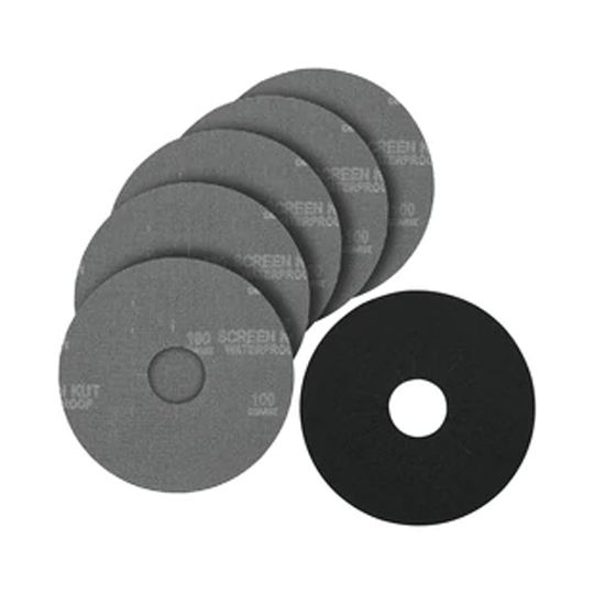 Porter Cable 9" 80 Grit Hook & Loop Drywall Pad with 5 Abrasive Discs
