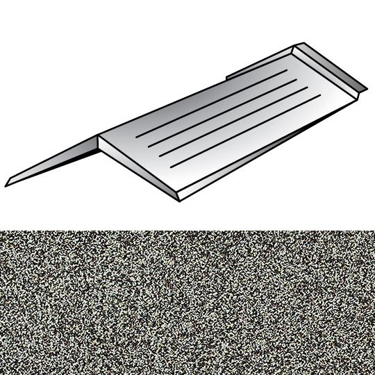 Unified Steel 12" x 12" Cap Cottage (Hip & Ridge) — Metal Roofing — BORCCIW