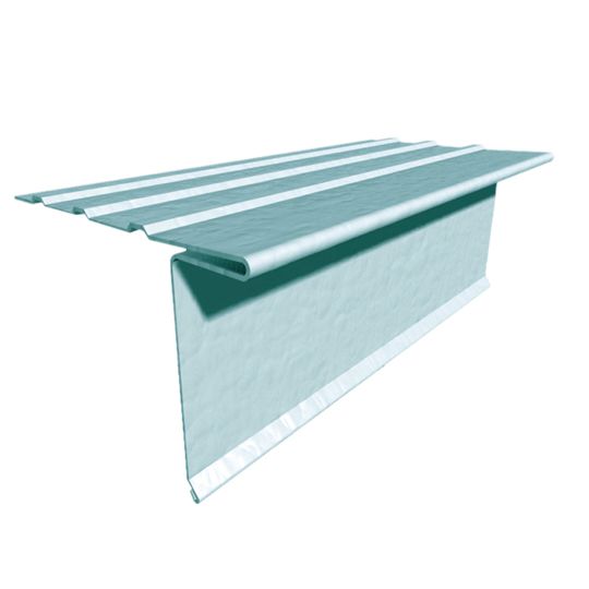 Caliber Metals 1-1/2" x 10' DE-5 Aluminum Drip Edge — Flashings — CBMDE5112ADEMB
