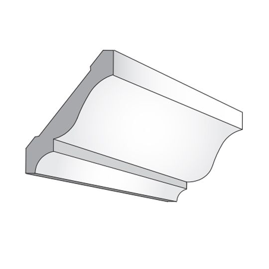 Versatex 8" VersaWrap Crown Moulding Xl