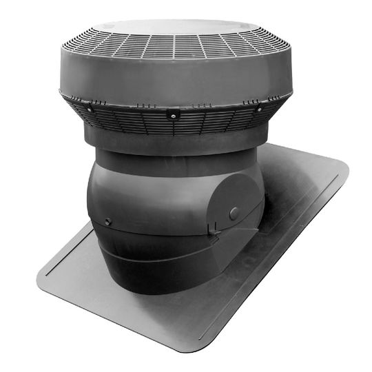 Canplas Industries Duraflo WeatherPRO PROTurbo Exhaust Vent — Ventilation & Drainage — DUF60PRO117BL