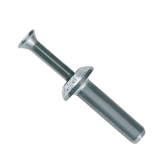 Powers Fasteners 1/4" x 3" Zamac Hammer-Screw Carbon Steel Mushroom Head/#2 Phillips Head Anchors - Box of 100