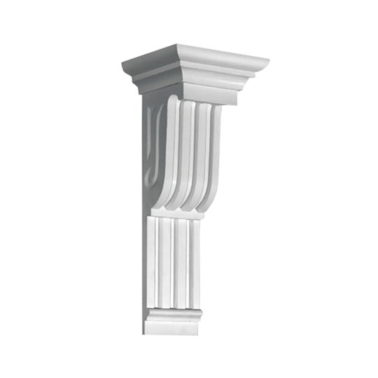 Fypon Molded Millwork 7" x 18" Ornate Corbel Bracket