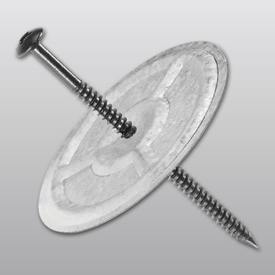 Carlisle SynTec Pre-Assembled Asap InsulFast Fasteners with 3" Steel Insulation Plate — CARAISP225