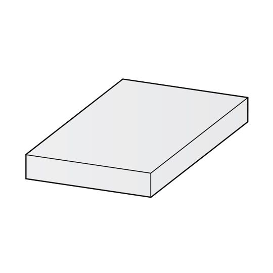 Royal Building Products 1" x 6" x 18' Celect S4S Trimboard — ROYCELS4S1618WLW