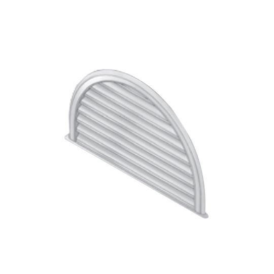 Royal Building Products 32" x 20" Half Round Vent — ROY28322