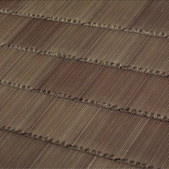 Newpoint Duralite Saxony 600/700 Shake 3-Sided Ridge Tile — MNRDLSH3184RISCA