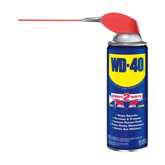 WD-40 Water-Displacing Spray with Smart Straw - 12 Oz. Can