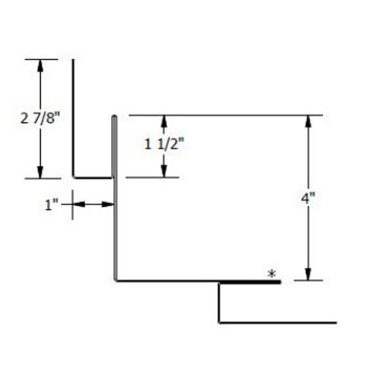 ATAS International 12' Inside Corner Post