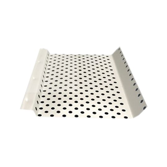 US Aluminum 5" x 4-1/2' Shur Flo Gutter Guard — USAWSF54
