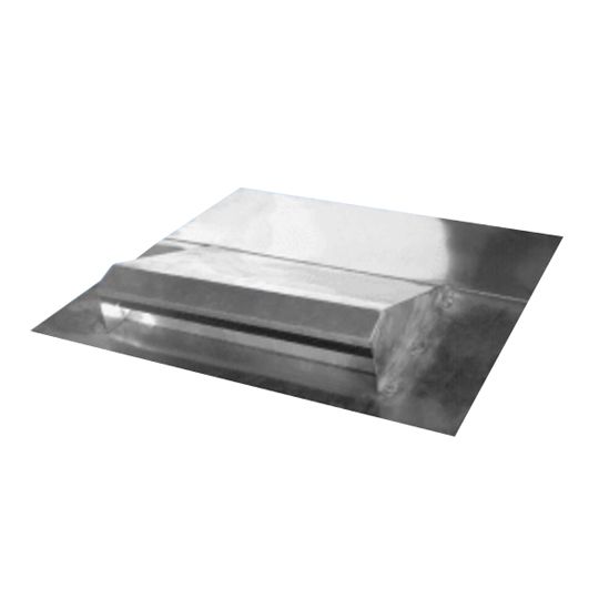 Art's Sheet Metal Mfg. 4" Eyebrow Vent Shake Base, Low Pro 4M