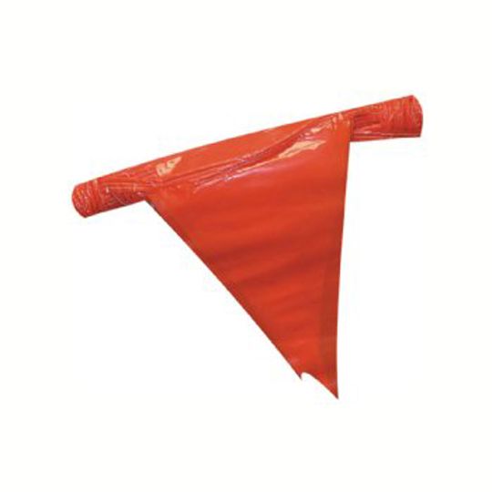 C&R Manufacturing 12" x 18" Pennant Flags 105' Strand — CRMPFR