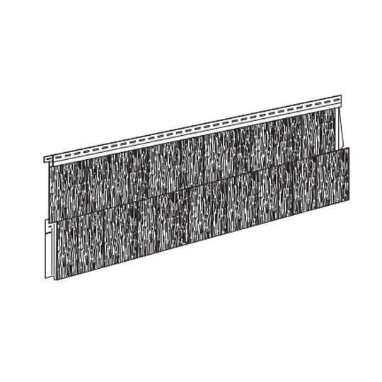 Mastic Cedar Discovery Double 7" Perfection Outside Corner Post Vinyl Siding — ACOCD70OCP2252
