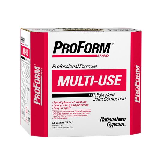 National Gypsum ProForm Multi Use Joint Compound - 50 Lb. Carton