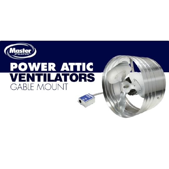 GAF MasterFlow PG2 Series Power Gable Ventilator